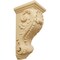 Ekena Millwork 4 1/2"W x 5"D x 10"H Medium Shell Corbel, Alder CORW04X05X10SHAL - alternate 1